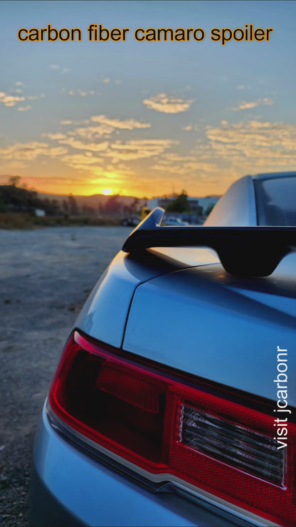 full carbon fiber camaro spoiler 2017 -2022